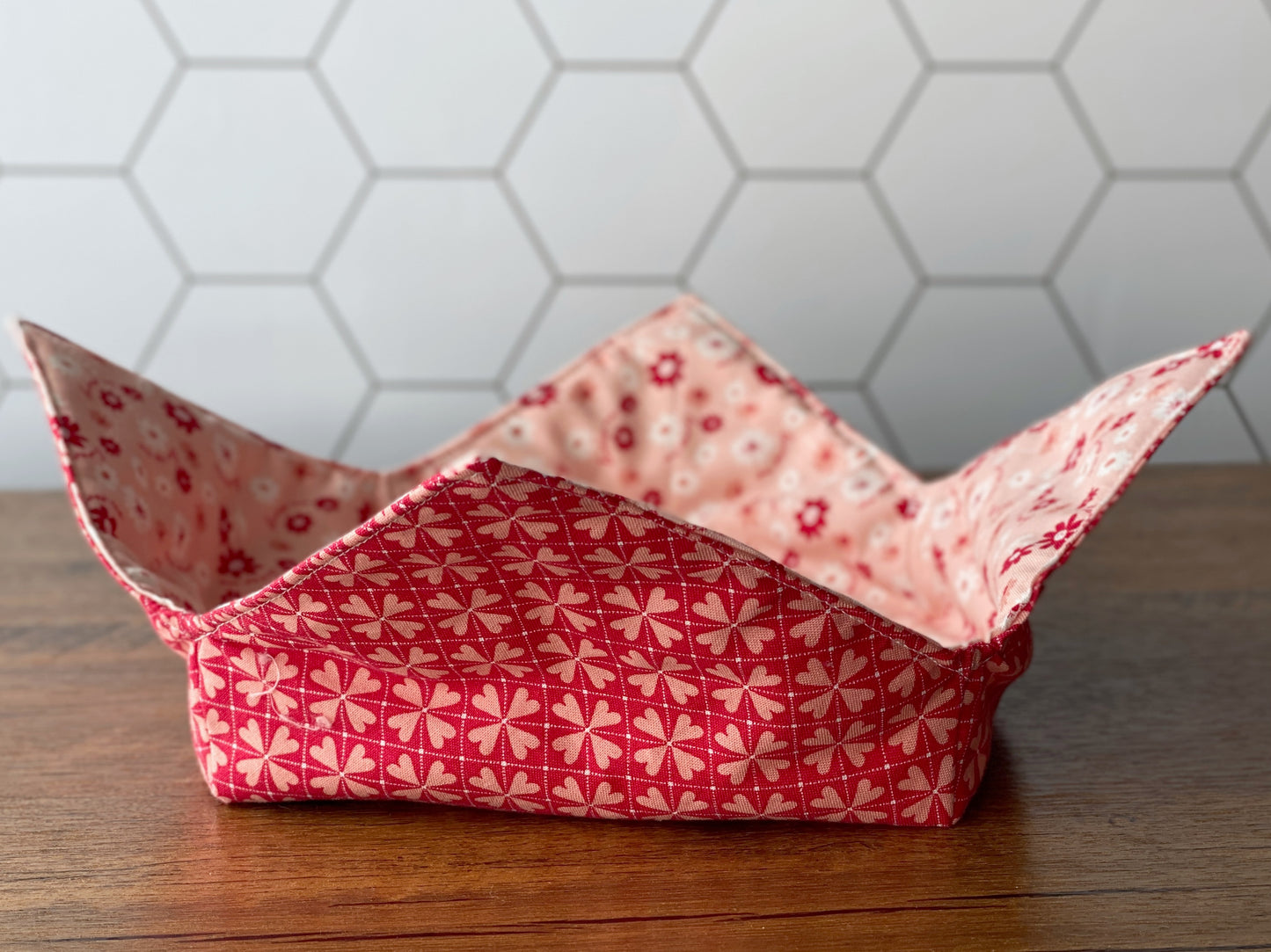 Microwave Bowl Cozy, Size M - Sweetheart Blooms