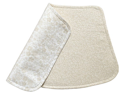 Perfect Curve Placemats, (Set of 2) - Cream & Sugar