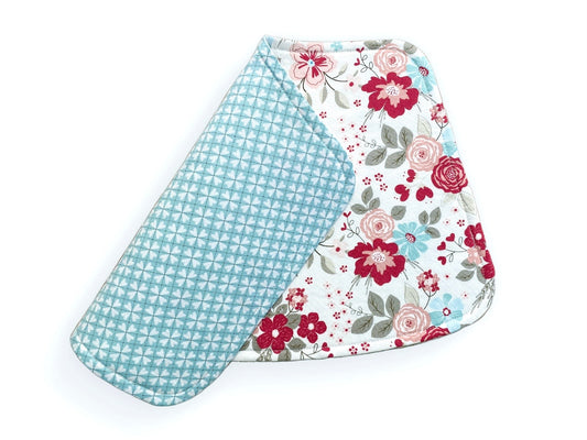 Perfect Curve Placemats, (Set of 2) - Sweetheart Blooms